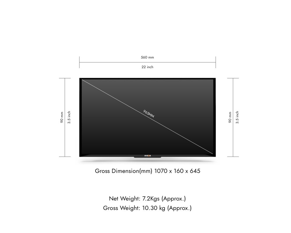 HY43-GTV Frameless